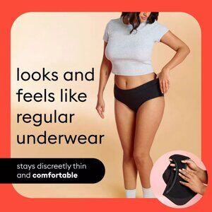 NEW✅ Thinx Comfort Hi-Waist Leakproof Period Briefs